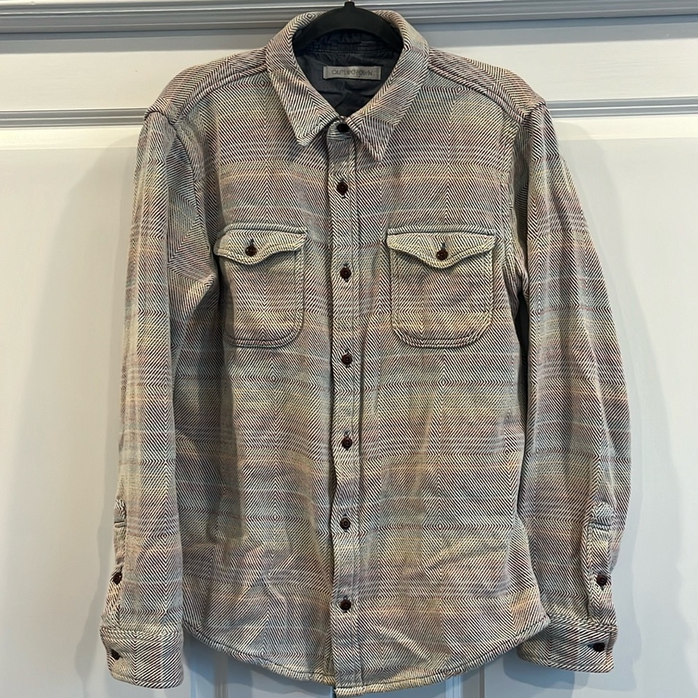 Outerknown Blanket Shirt | Sunrise Mojave Stripe